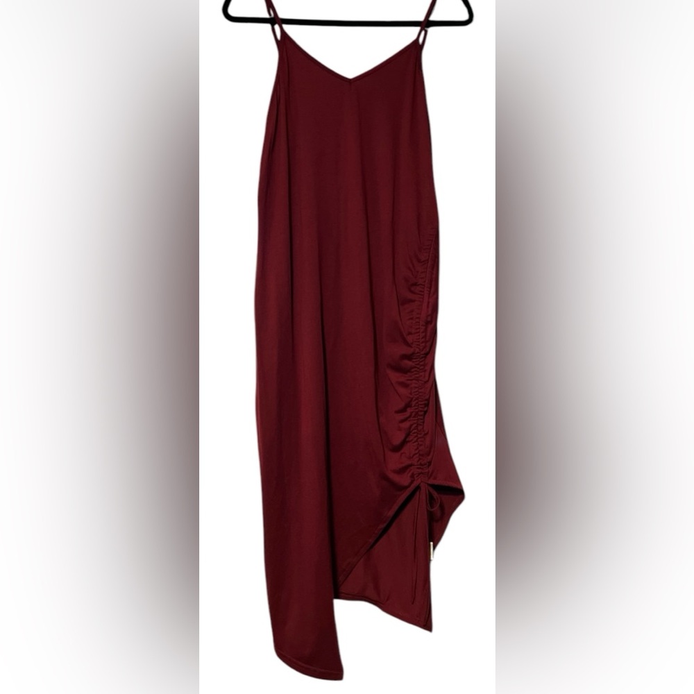 SHIEN Burgandy Casual or Elegant Dress
